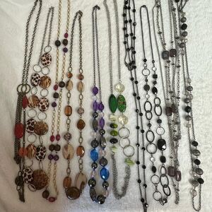 J310 Bulk Bundle of 10 Chain Station Necklaces